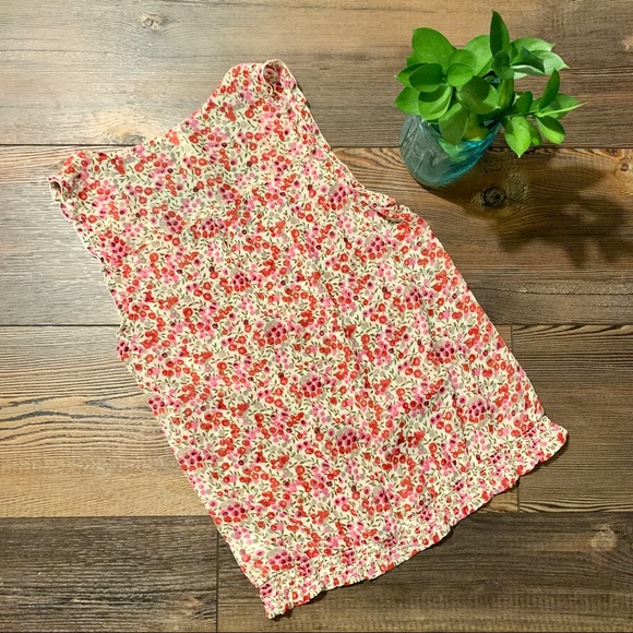 Floral Sheer Tank Top - Small - Picture 2 of 9